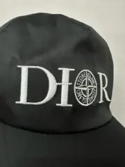 【現貨】【過驗】D1OR x STONE ISLAND 24SS 聯名羅盤刺繡字母 棒球帽老帽鴨舌帽 石頭島：圖片 6