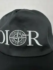 【現貨】【過驗】D1OR x STONE ISLAND 24SS 聯名羅盤刺繡字母 棒球帽老帽鴨舌帽 石頭島：圖片 7