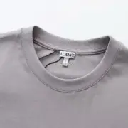 【618現貨】LOWE 25SS 胸口經典幾何刺繡logo 簡約 短袖T恤 淺灰：圖片 6