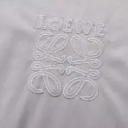 【618現貨】LOWE 25SS 胸口經典幾何刺繡logo 簡約 短袖T恤 淺灰：圖片 7