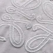 【618現貨】LOWE 25SS 胸口經典幾何刺繡logo 簡約 短袖T恤 淺灰：圖片 8