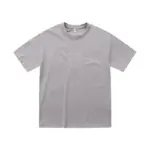 【618現貨】LOWE 25SS 胸口經典幾何刺繡logo 簡約 短袖T恤 淺灰