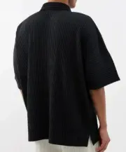 Homme Plisse lssey Mivake 22SS 三宅一生 經典 褶皺 短袖襯衫 JJ122：圖片 6