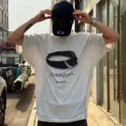 【現貨】巴黎 BLC 25SS 360 Sunglasses 太陽眼鏡墨鏡 短袖T恤 米色：圖片 8