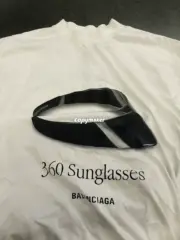【現貨】巴黎 BLC 25SS 360 Sunglasses 太陽眼鏡墨鏡 短袖T恤 米色：圖片 12