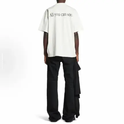 【現貨】巴黎 BLC 25SS 360 Sunglasses 太陽眼鏡墨鏡 短袖T恤 米色