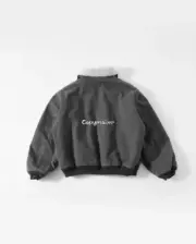 【現貨】Acne Studios 23FW 水洗做舊 帆布羊羔絨 夾克外套 短版 可拆卸：圖片 10