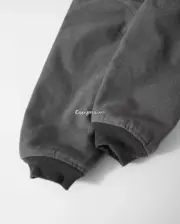 【現貨】Acne Studios 23FW 水洗做舊 帆布羊羔絨 夾克外套 短版 可拆卸：圖片 14