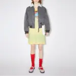 【現貨】Acne Studios 23FW 水洗做舊 帆布羊羔絨 夾克外套 短版 可拆卸