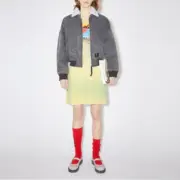 【現貨】Acne Studios 23FW 水洗做舊 帆布羊羔絨 夾克外套 短版 可拆卸