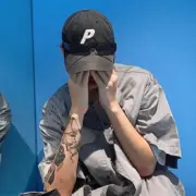 PALACE 21FW 6-Panel P字 logo 麂皮絨 棒球帽 鴨舌帽 帽子：圖片 3