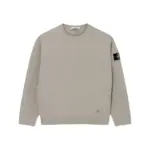 【現貨】STONE ISLAND 24SS CLOSED LOOP 閉環系列 高端支線 白標 石頭島 大學T圓領衛衣