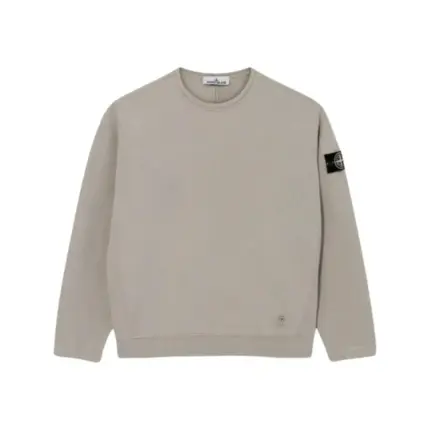 【現貨】STONE ISLAND 24SS CLOSED LOOP 閉環系列 高端支線 白標 石頭島 大學T圓領衛衣