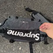 Sup 24SS Mini Duffle Bag Cordura 3M反光字母logo 相機包斜背包肩背包腰包：圖片 14