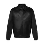 【現貨】【福利回饋】1V 25SS 鏤空 滿版老花字母logo 全皮夾克皮革外套 黑色