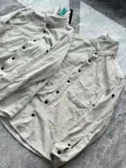 【現貨】STONE ISLAND 23FW 石頭島 燈芯絨 鈕扣夾克外套長袖襯衫 石灰白：圖片 7