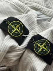 【現貨】STONE ISLAND 23FW 石頭島 燈芯絨 鈕扣夾克外套長袖襯衫 石灰白：圖片 9
