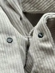 【現貨】STONE ISLAND 23FW 石頭島 燈芯絨 鈕扣夾克外套長袖襯衫 石灰白：圖片 11