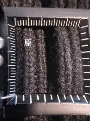 【福利回饋】1V 23FW 經典logo刺繡 素色全黑黑魂 羊毛混紡 針織 毛帽冷帽帽子：圖片 6