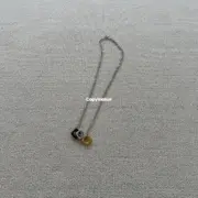 【預售】【過驗】【雙11新品】1V Monogram Bold Ins風格 經典logo 三圈項鍊吊墜：圖片 6