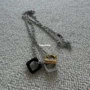 【預售】【過驗】【雙11新品】1V Monogram Bold Ins風格 經典logo 三圈項鍊吊墜：圖片 10