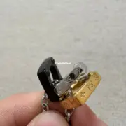 【預售】【過驗】【雙11新品】1V Monogram Bold Ins風格 經典logo 三圈項鍊吊墜：圖片 12