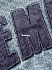 【預售】SUP 25SS Arc Denim Coaches Jacket 單寧刺繡貼布 牛仔夾克外套 黑色/牛仔藍：圖片 15