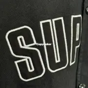 【預售】SUP 25SS Arc Denim Coaches Jacket 單寧刺繡貼布 牛仔夾克外套 黑色/牛仔藍：圖片 19