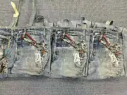 【現貨】【福利回饋】Acne Studios 24SS 塗鴉滿版dirtyfit 噴墨3D印花 托特包手提包單肩包：圖片 6