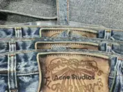 【現貨】【福利回饋】Acne Studios 24SS 塗鴉滿版dirtyfit 噴墨3D印花 托特包手提包單肩包：圖片 10