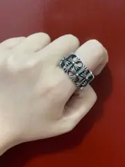 【現貨】Chrome Hearts Cemetery Ring 方形十字架墓戒 墓葬 白銅 925純銀 戒指 克羅心：圖片 8