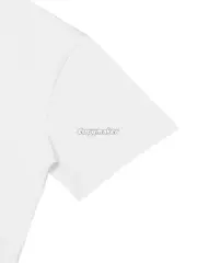 【現貨】Alexander Wang 25SS 模糊字母標語 短袖T恤 白色：圖片 10