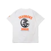 23SS BEAMS JAPAN TRADMAN'S BONSAI 別注盆栽印花 重磅 短袖T恤