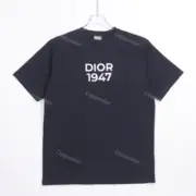 D1OR 24SS 刺繡字母數字logo 簡約 CD 短袖T恤 1947：圖片 6