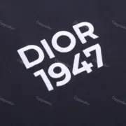 D1OR 24SS 刺繡字母數字logo 簡約 CD 短袖T恤 1947：圖片 9