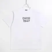 D1OR 24SS 刺繡字母數字logo 簡約 CD 短袖T恤 1947：圖片 15