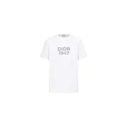 D1OR 24SS 刺繡字母數字logo 簡約 CD 短袖T恤 1947