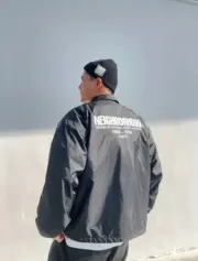 NEIGHBORHOOD 24SS WINDBREAKER 印花尼龍 教練夾克外套 nbhd：圖片 6
