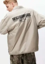NEIGHBORHOOD 24SS WINDBREAKER 印花尼龍 教練夾克外套 nbhd：圖片 8