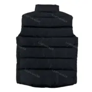 PRA 21SS 素色簡約 三角標小logo 白鴨絨羽絨背心馬甲：圖片 7