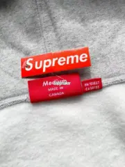 【預售】Sup FW24 Small Box Zip Up Hooded 刺繡小標拉鍊夾克連帽外套 黑色/灰色：圖片 10