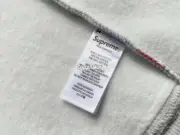 【預售】Sup FW24 Small Box Zip Up Hooded 刺繡小標拉鍊夾克連帽外套 黑色/灰色：圖片 12