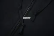 【預售】Sup FW24 Small Box Zip Up Hooded 刺繡小標拉鍊夾克連帽外套 黑色/灰色：圖片 17