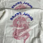 24SS BEAMS JAPAN PRINT 龍年限定 手繪神龍 日系 短袖T恤：圖片 10
