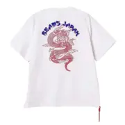 24SS BEAMS JAPAN PRINT 龍年限定 手繪神龍 日系 短袖T恤