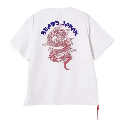 24SS BEAMS JAPAN PRINT 龍年限定 手繪神龍 日系 短袖T恤