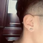 【現貨】Chrome Hearts 小號 十字架十字花 925純銀 耳環耳釘 CH克羅心 空哈