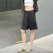 【預售】CLOT x AD originals 24FW 網狀網眼條紋拼色針織毛巾短褲休閒褲運動褲 三色：圖片 11