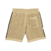 【預售】CLOT x AD originals 24FW 網狀網眼條紋拼色針織毛巾短褲休閒褲運動褲 三色