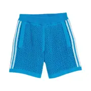 【預售】CLOT x AD originals 24FW 網狀網眼條紋拼色針織毛巾短褲休閒褲運動褲 三色：圖片 5